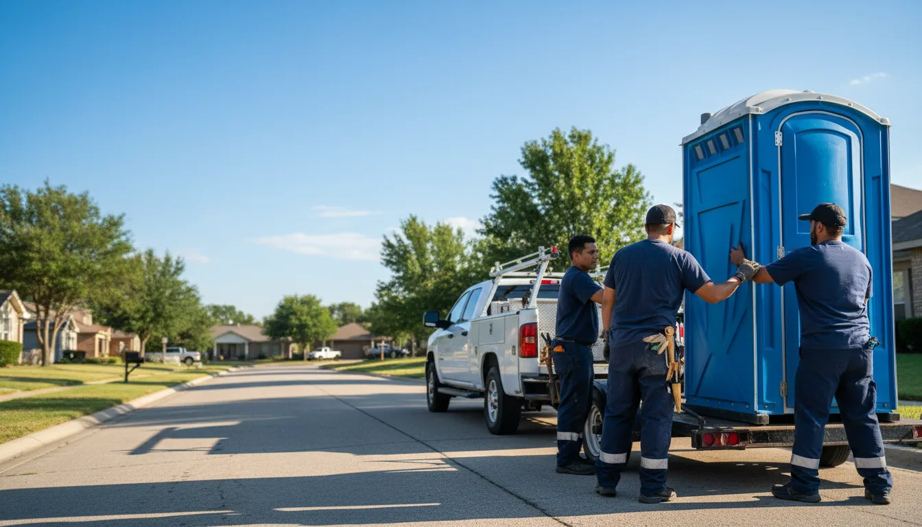 Portable Toilet Rental in Nashoba, OK near me